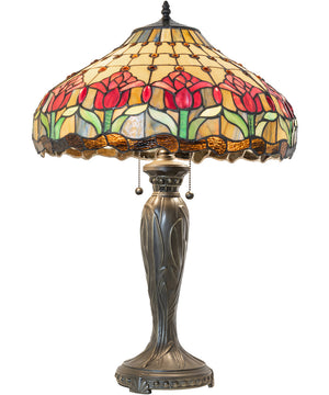 27" High Colonial Tulip Table Lamp