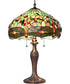 23" High Tiffany Hanginghead Dragonfly Table Lamp
