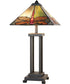 24" High Prairie Dragonfly Table Lamp