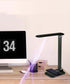 Brilli 15"H LED Desk Lamp (Set of 2) Matte Black Finish with Wireless Charging