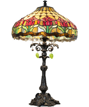 28" High Colonial Tulip Table Lamp