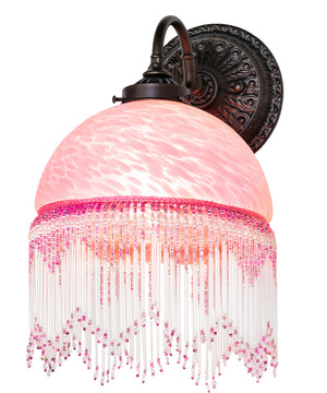 8" Wide Roussillon Wall Sconce Pink