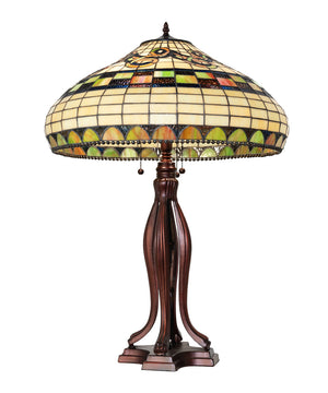 31" High Tiffany Edwardian Table Lamp