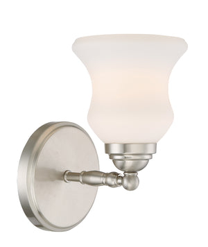 6"W Faina 1-light Wall Lamp Brushed Nickel