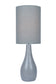Lite Source Quatro 1-light Table Lamp Brushed Grey
