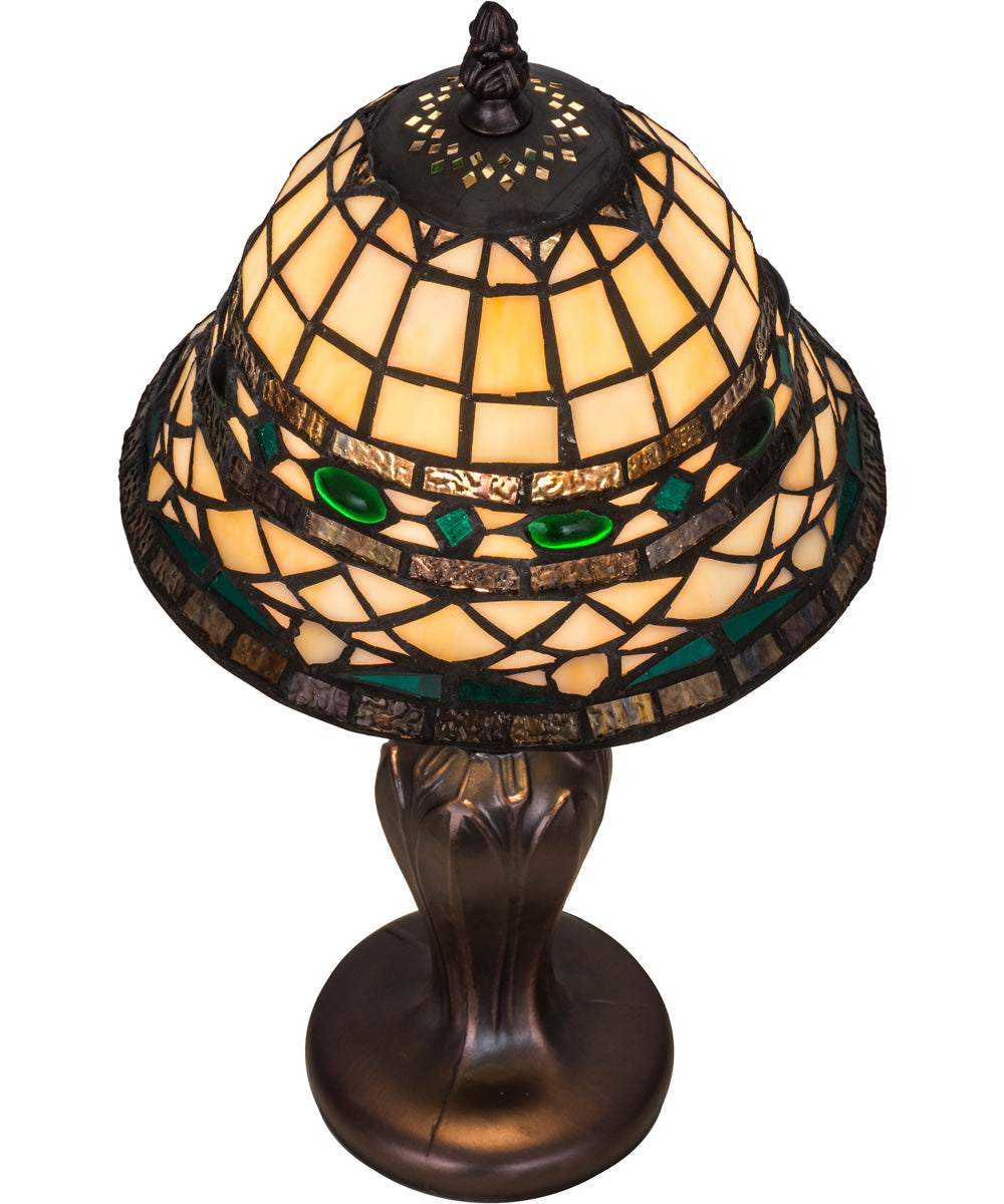 15"H Tiffany Roman Mini Lamp