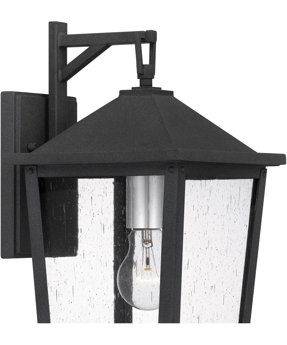 Stoneleigh Medium 1-light Outdoor Wall Light Mottled Black