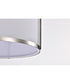 Easton 3-Light Pendant Polished Nickel