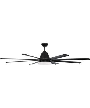 Wingtip 1-Light Specialty Ceiling Fan (Blades Included) Flat Black