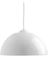 Dome 1-Light LED Pendant White