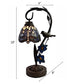 Bird On Vine Dragonfly Tiffany Table Lamp