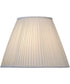 8x16x12 Off White Side Pleat Camelot Empire Softback Lampshade