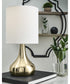 Camdale Metal Table Lamp (1/CN) Brass