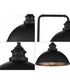 Englewood 1-Light Post Lantern Textured Black