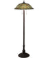 62" High Fishscale Floor Lamp