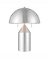 Ranae 2-Light Metal Table Lamp Brushed Nickel