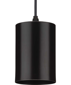 5"  LED Outdoor Aluminum Cylinder Cord-Mount Hanging Light Antique Bronze