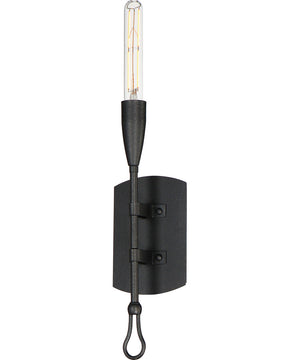 Pioneer 1-Light Sconce Anthracite
