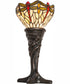 15" High Tiffany Hanginghead Dragonfly Mini Lamp