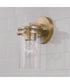 Fuller 1-Light Sconce Aged Brass