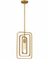 Dupree 1-light Mini Pendant Brushed Weathered Brass