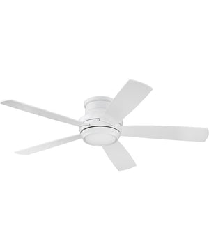 Tempo Hugger 52" 1-Light LED Ceiling Fan (Blades Included) White