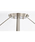 Rowen 4-Light Close-to-Ceiling Brushed Nickel