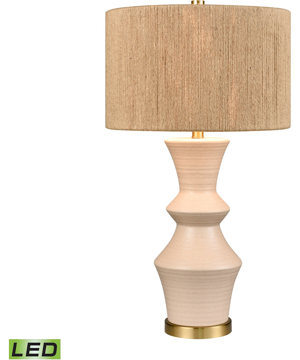 Belen 29.5'' High 1-Light Table Lamp - Ivory - Includes LED Bulb