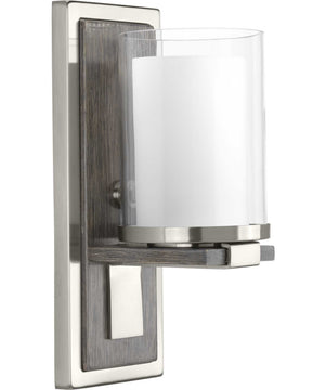 Mast 1-Light Wall Sconce Brushed Nickel