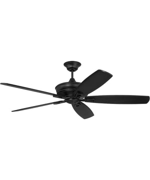 Santori 60 Ceiling Fan (Blades Included) Flat Black