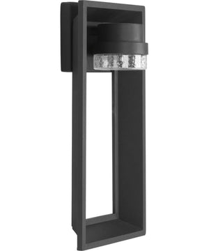 Z-1010 1-Light LED Wall Lantern Textured Black