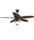 AirPro 2-Light Indoor/Outdoor Ceiling Fan Light Antique Bronze