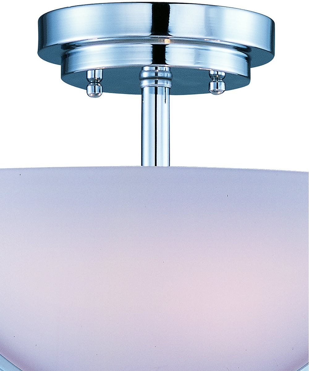 Maxim Rocco 3-Light Semi Flush Mount Polished Chrome 20021SWPC