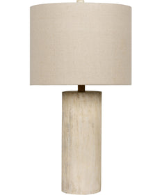 1-Light Table Lamp Cottage White