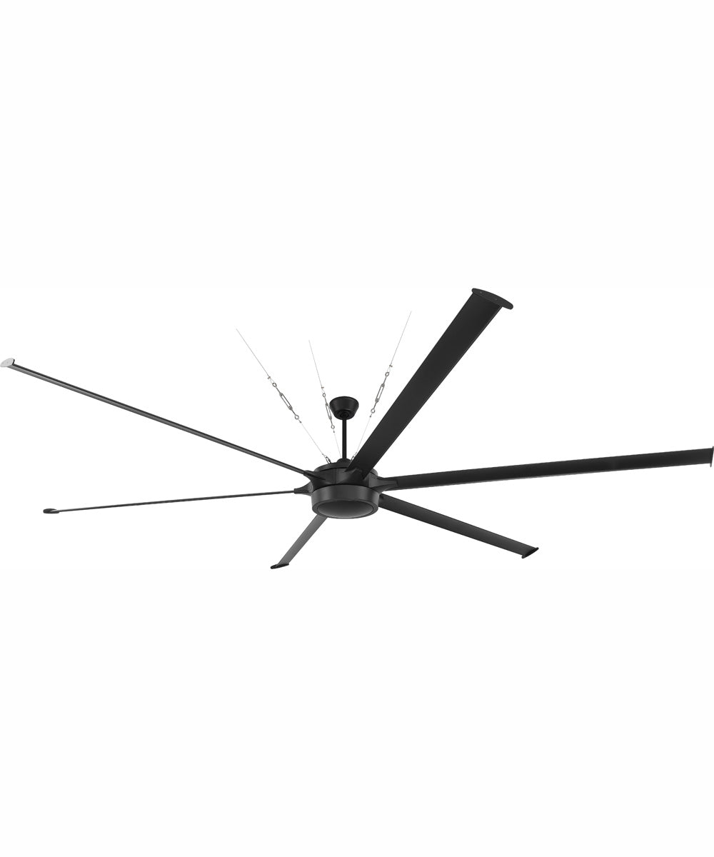 Prost 120" 1-Light Indoor/Outdoor Ceiling Fan Flat Black
