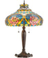 26"H Dragonfly Rose Table Lamp
