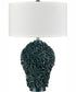 Larkin 27.5'' High 1-Light Table Lamp - Green Glaze
