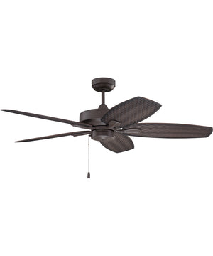 Retreat Indoor/Outdoor Ceiling Fan (Blades Included) Brown