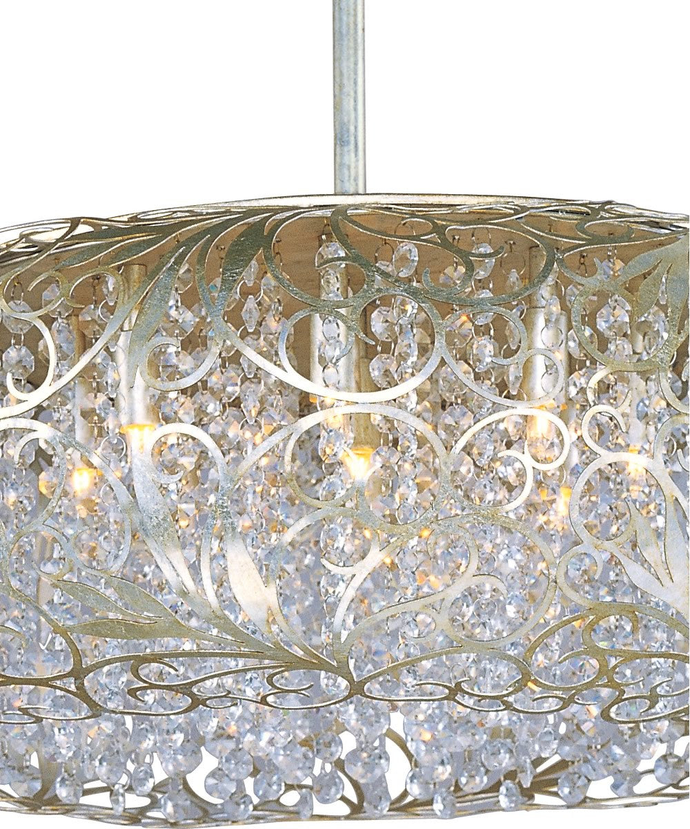 Maxim Arabesque 9-Light Pendant Golden Silver 24155BCGS
