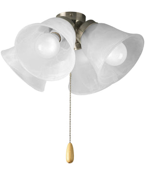 AirPro 4-Light Ceiling Fan Light Brushed Nickel