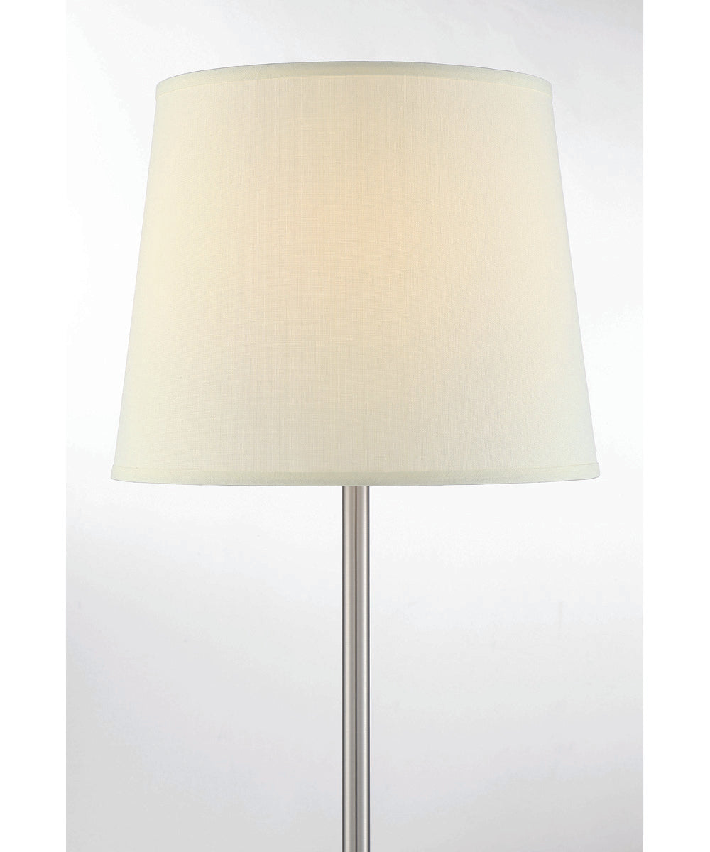 Attendorn 1-Light  Floor Lamp Satin Nickel