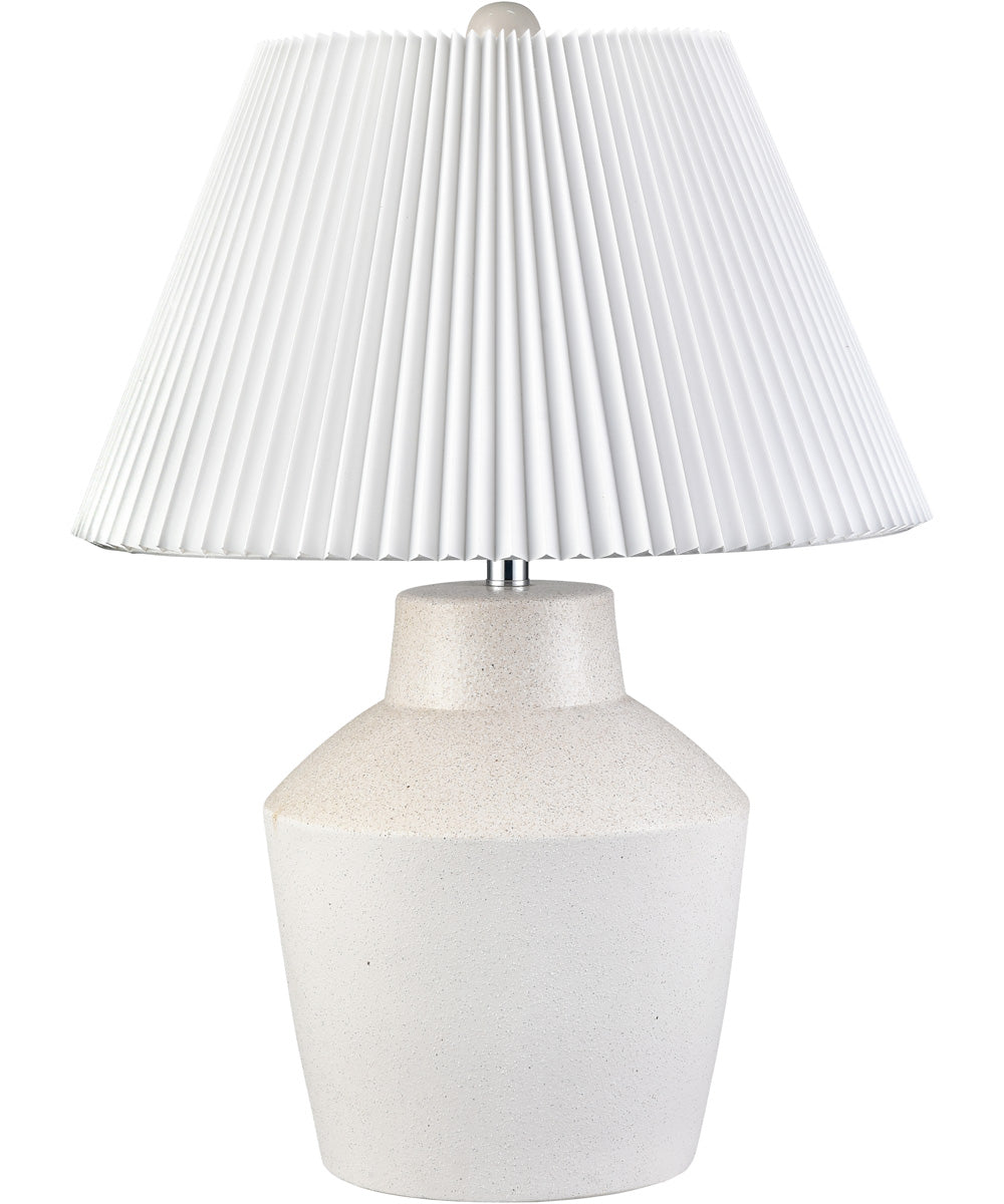 Wellfleet 27'' High 1-Light Table Lamp - White Glaze