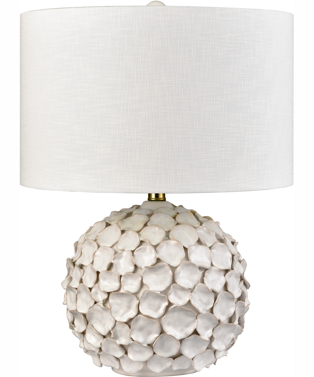Gloria 23'' High 1-Light Table Lamp - White Glaze
