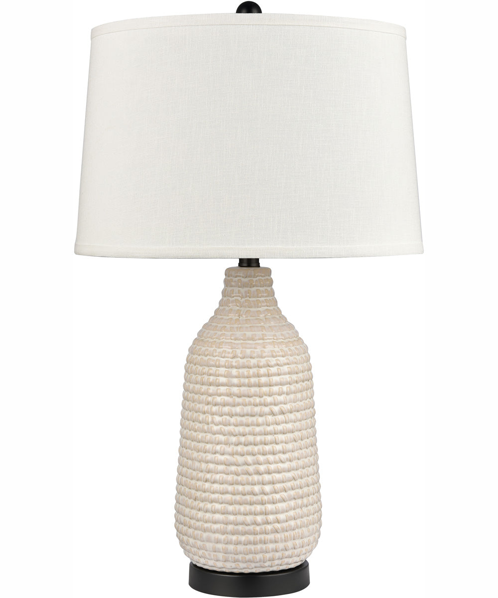 Kari 28'' High 1-Light Table Lamp - Cream