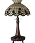 33" High Roseborder Table Lamp