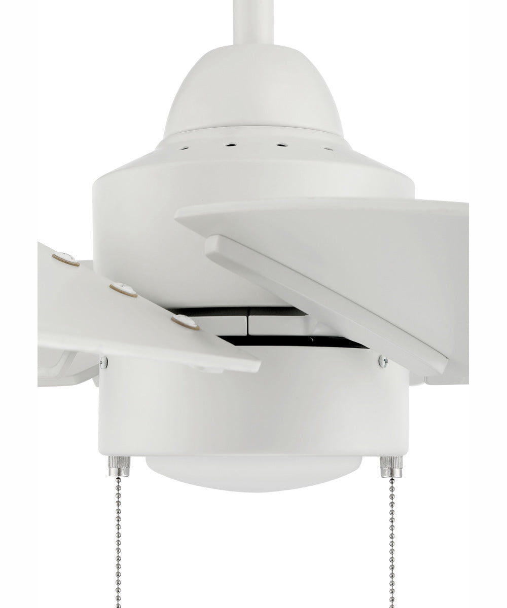 24" Propel II 1-Light Ceiling Fan White