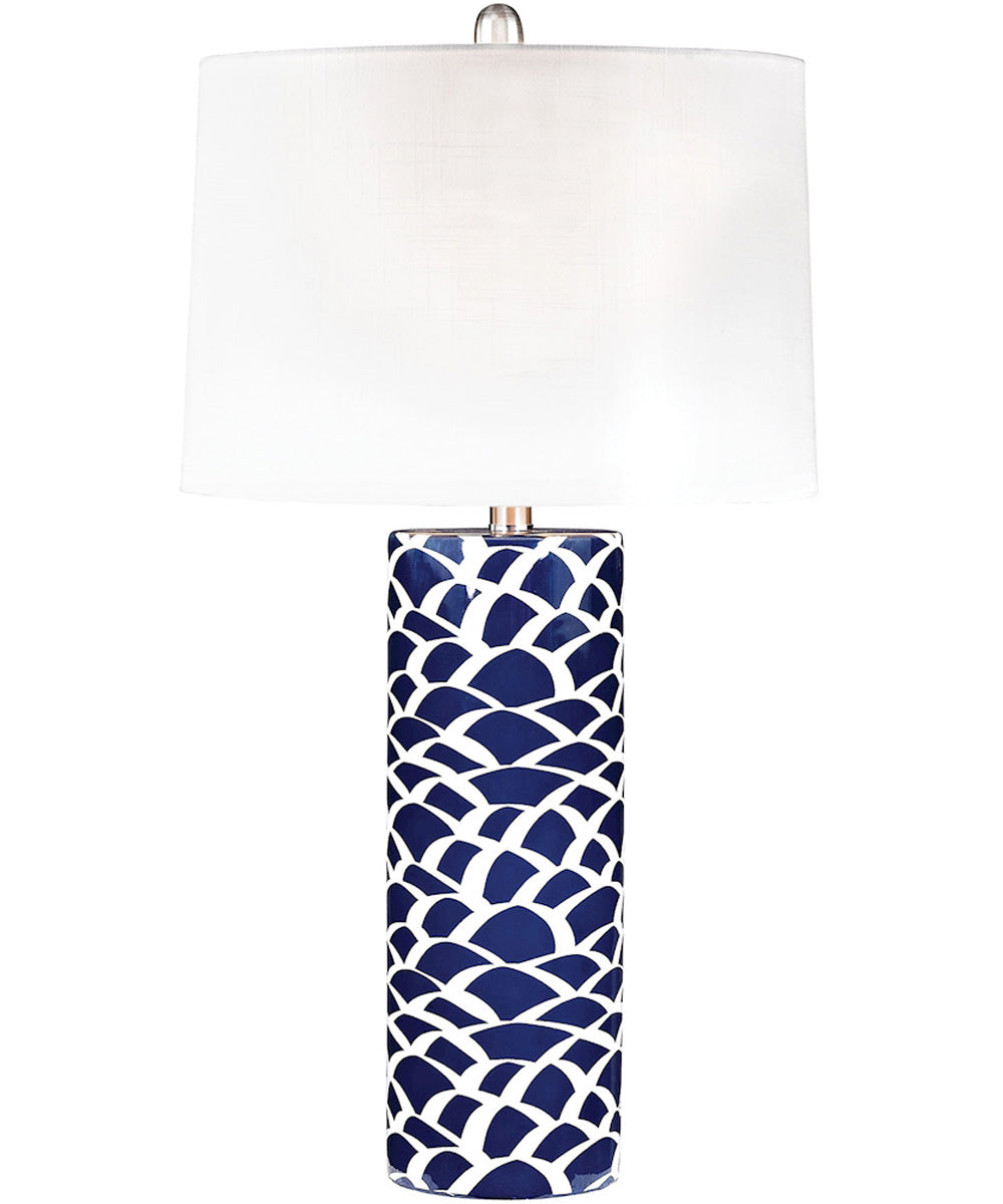 Scale Sketch Table Lamp Blue/White