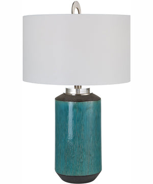 Maui Aqua Blue Table Lamp
