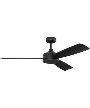 Inspo 54" Ceiling Fan (Blades Included) Flat Black