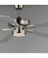 52 inch Super-Max Fan w/ LED Light Kit - Nickel Satin Nickel
